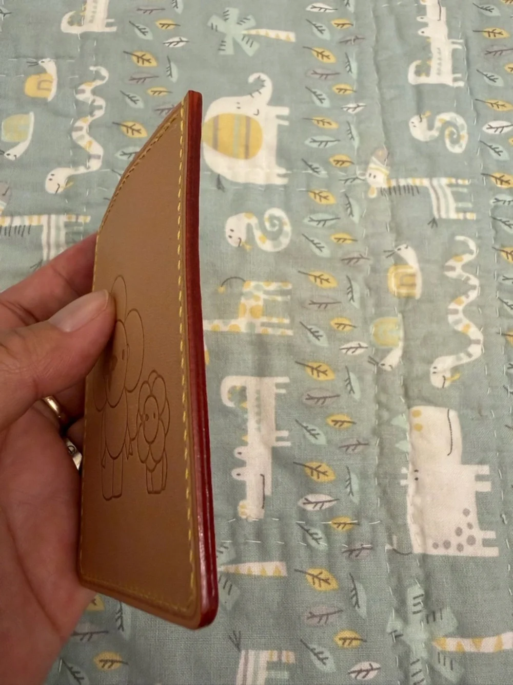 Louis Vuitton vachetta card